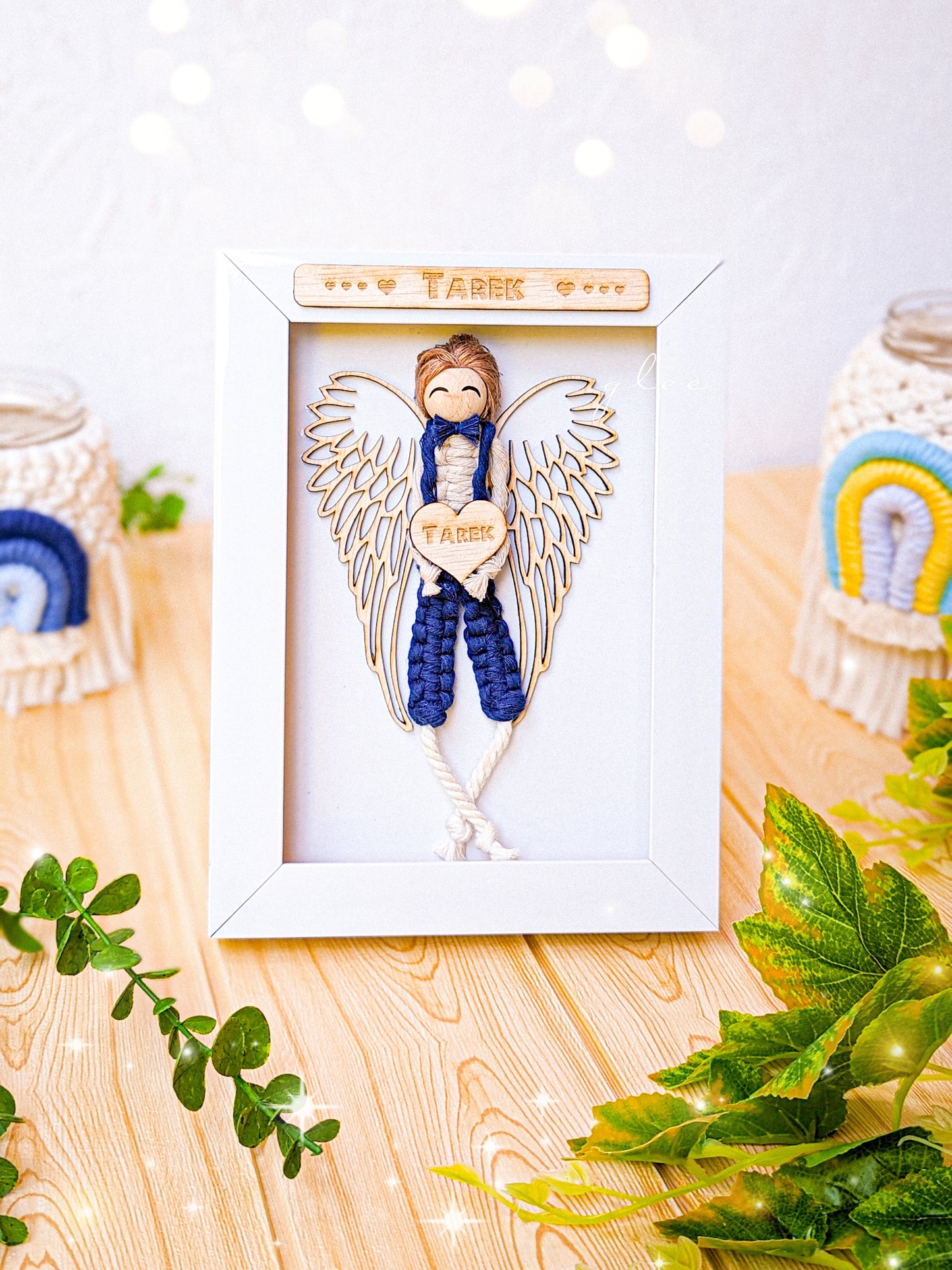 The Cute Prince Angel Doll Frame