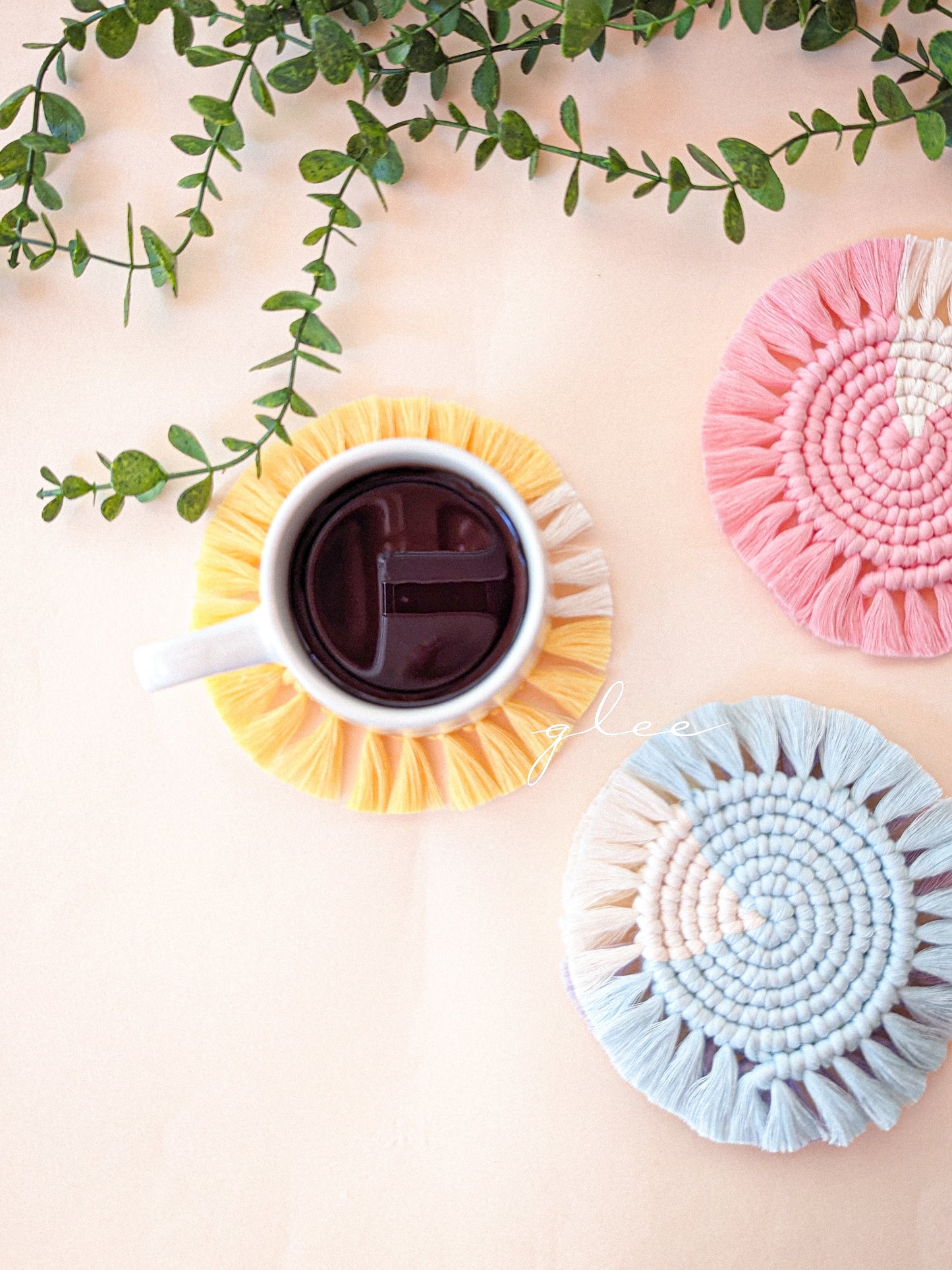 Tea-coffee mug coasters