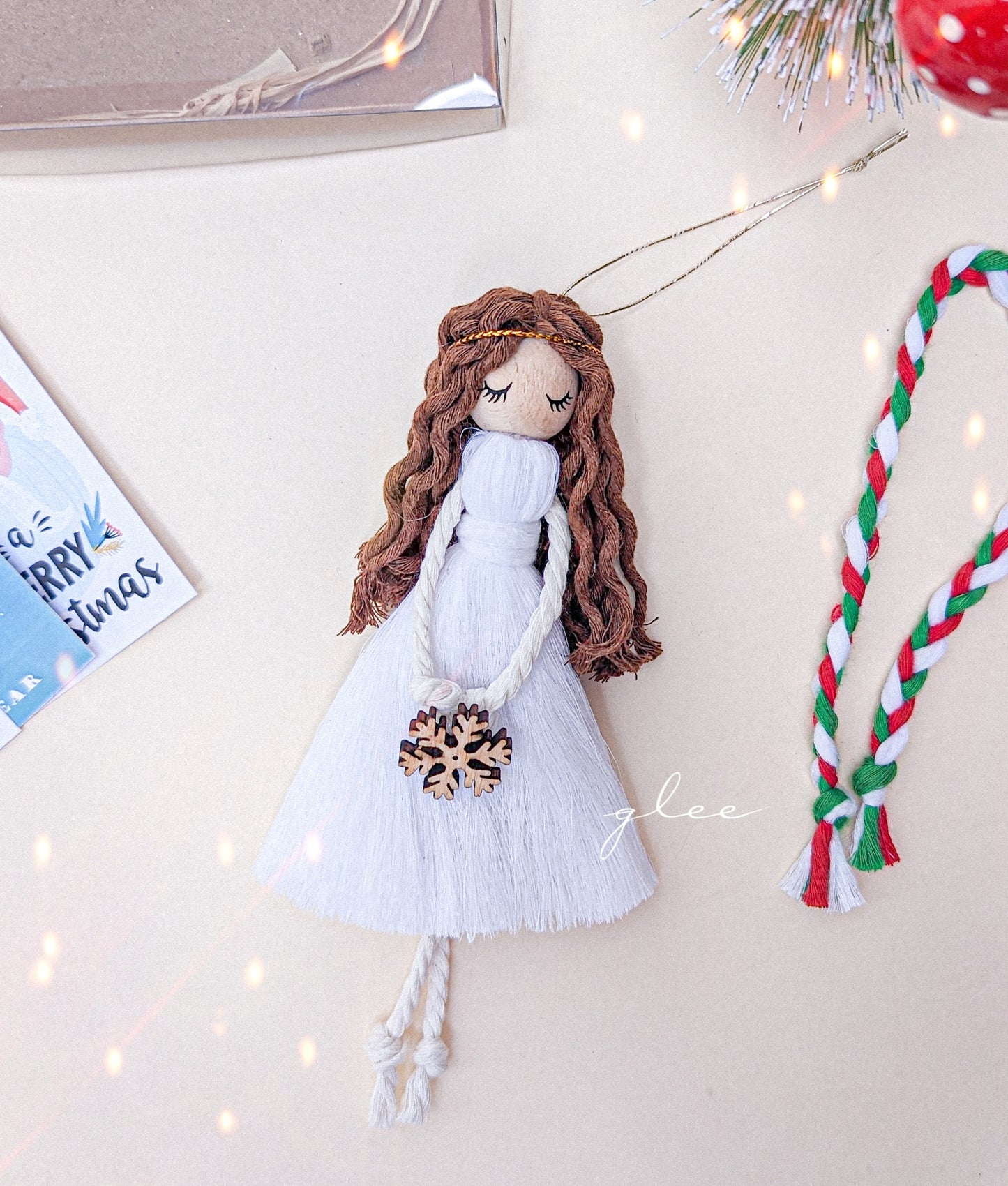 Cute Christmas doll tree ornaments