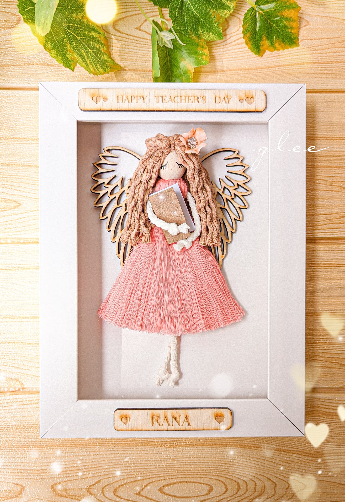 The Cute Angel Teacher Doll  Frame