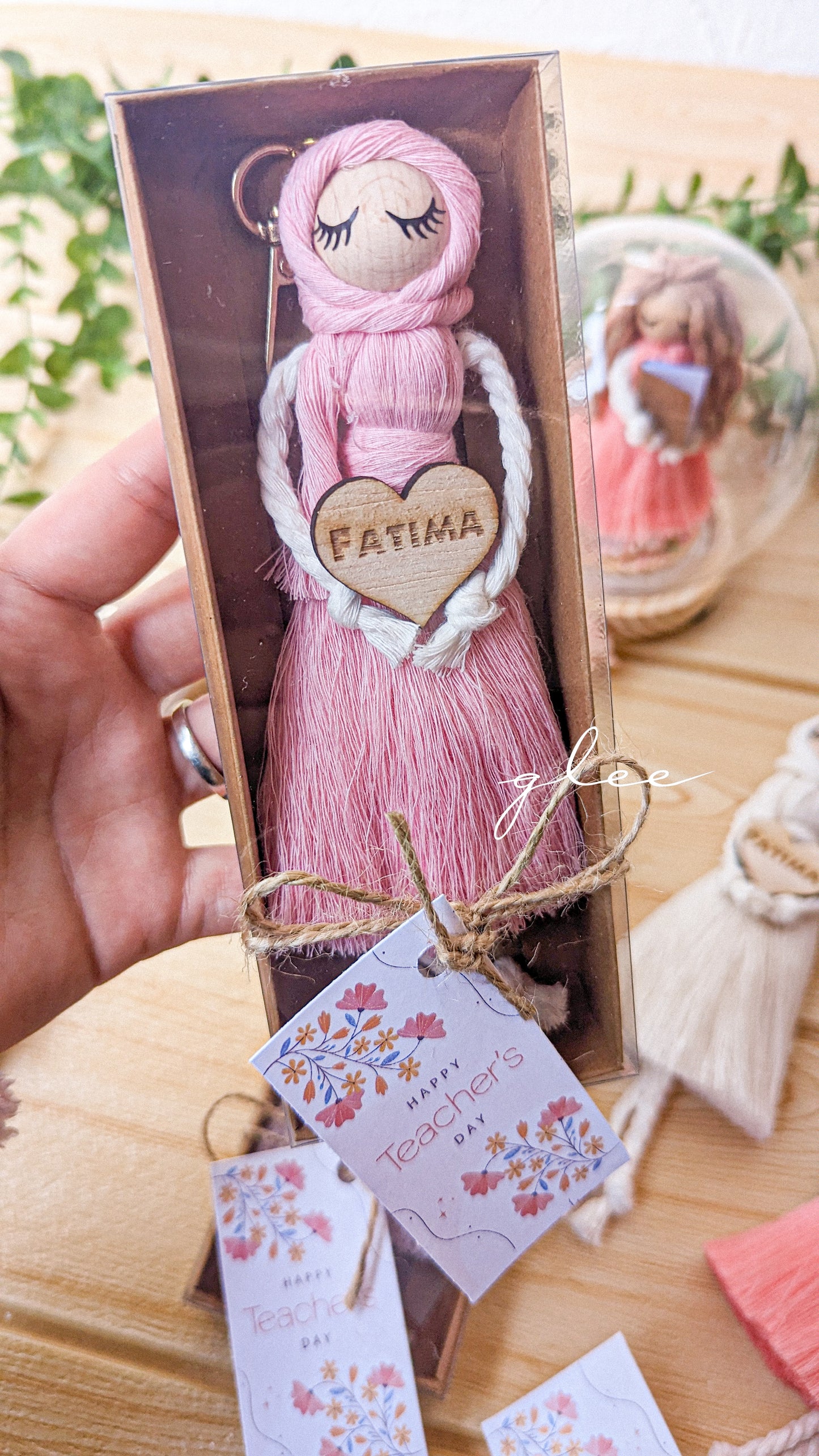 Doll keychain souvenir
